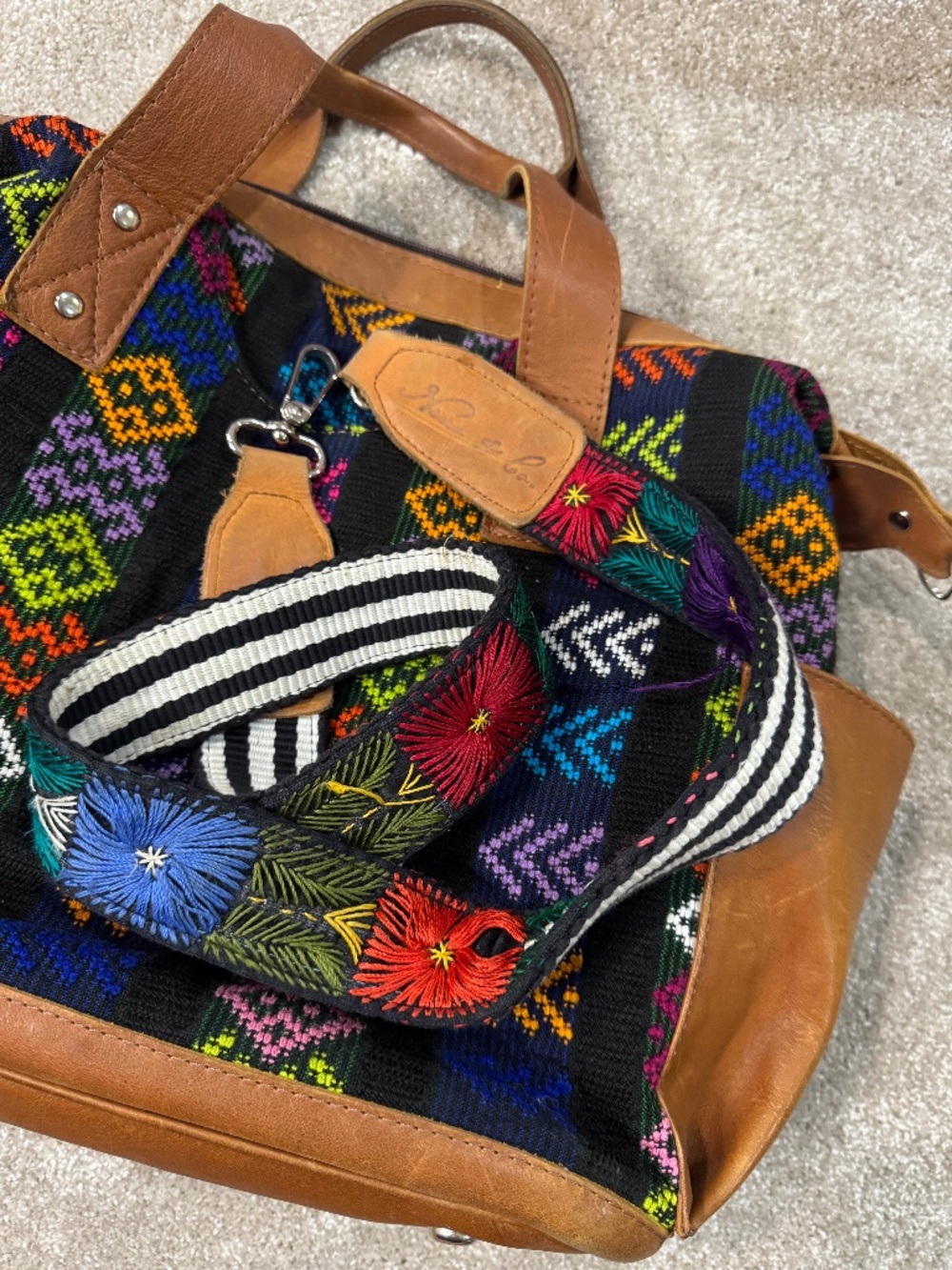 NENA AND CO // convertible day bag